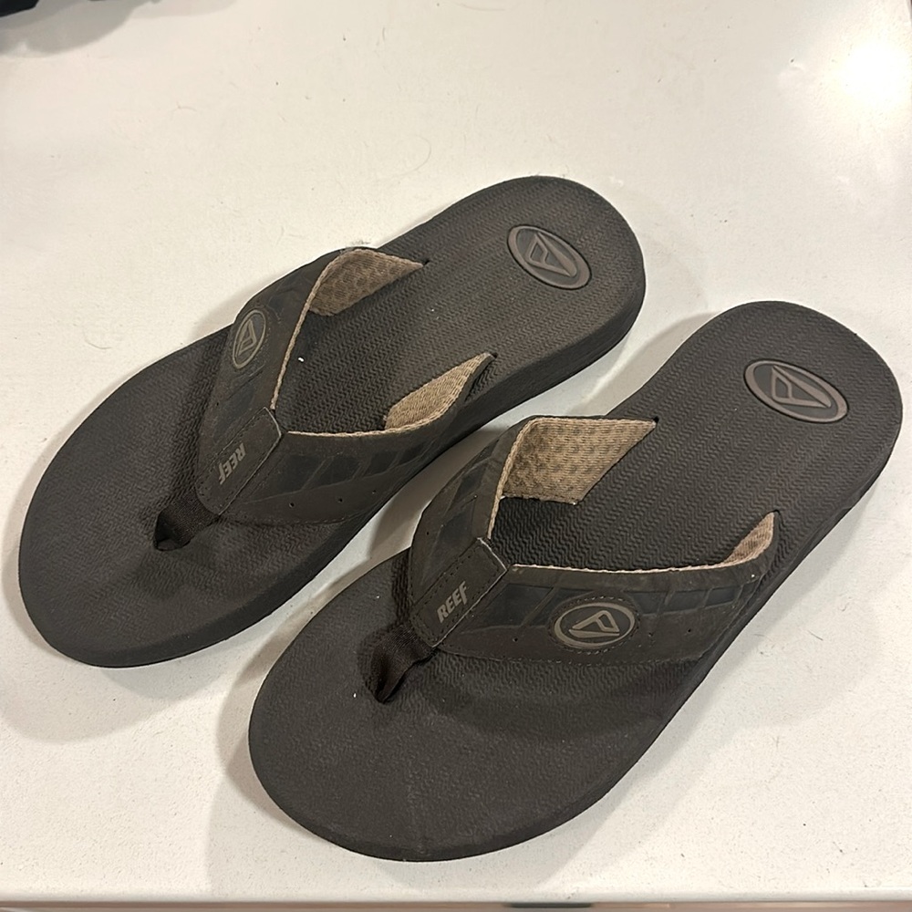 REEF - Reef Men's Santa Ana Flip-Flop Sandals Size 10